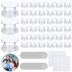 lot 8436 image: Frienda Slimline Phone Stand, 40 Pieces, White, Suitable for Tablets and Phones, Easy to Install, Foldable, Adjustable Viewing Angle, Ideal for Daily Use