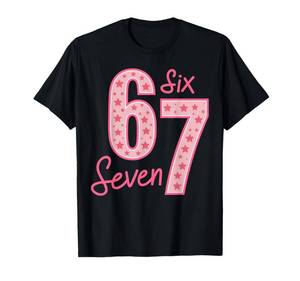 lot 8449 image: 67 Meme six Seven T-Shirt