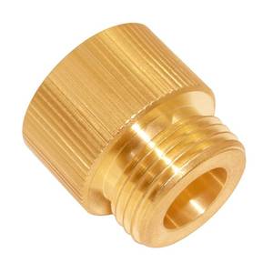 lot 8493 image: Uenede Garden Hose Bib Adapter, 1-116 Fine Thread Female to Standard 34 GHT Male Thread, 1 Measure Inside Diameter, Compatible with Outdoor Faucet to Garden Hose
