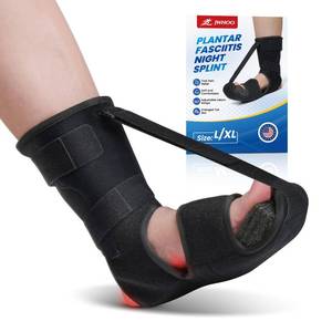 lot 9479 image: JWHOO Plantar Fasciitis Night Splint - Upgrade Plantar Fasciitis Brace For Sleeping, Achilles Tendonitis, Plantar Fasciitis Relief, Night Splint For Women And Men (L, XL)