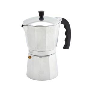 lot 11645 image: IMUSA 12-Cup Stovetop Espresso Maker, Cast Aluminum Coffee Maker, Cuban Coffee Brewer, Moka Pot Style, Portable Coffee Maker for Home, Camping, or Travel