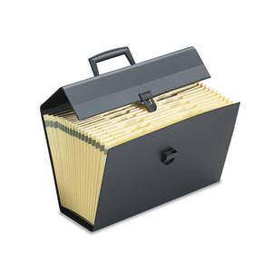 lot 11646 image: Pendaflex Portafile Expanding Organizer, 15 18x 10 58, Black (01156)