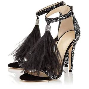 lot 11654 image: Hinyyrin Womens High Heels Sandals Pointed Open Toe Strappy Stiletto Heels Wedding Bridal Party Prom Sexy Dress Shoes for Women size 6