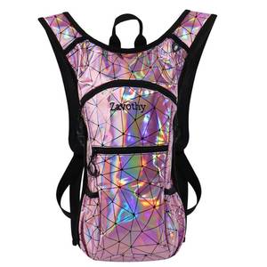 lot 12073 image: Zavothy Rave Hydration Backpack Lightweight Water Backpack for Cycling Running Hydration Pack with 3L Water Bladder Pink
