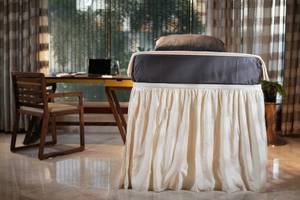lot 13692 image: Weddingly Dorm Bed Skirt for Twin XL BedIvory Color42 Inch Drop100% Clean Microfiber110 GSM for Maximum OpaquenessWrap Around StyleClassic and Stylish Dorm Room Essential