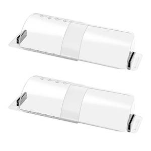 lot 13739 image: CH24Globall 2-Pack Air Vent Deflector 8.5 to15.5 Inches, Aerospace-Grade Plastic (5-Meter Drop Resistant), 200% Stronger Magnetic ACHeat Vent Covers (-35°F to 284°F) for CeilingFloorWall Registers