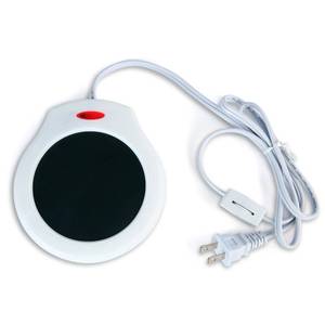 lot 14048 image: Home&Office Desktop Electric Mug Warmer-CoffeeTeaCocoaSoup-Scented Candles Gift for Winter 1pcs(White and Black (CFW001-White)
