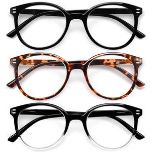 lot 14084 image: GIBLOGO Reading Glasses for WomenMen Eye Glasses Blue Light Reading Glasses Cheaters Eyeglasses