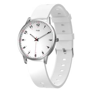 lot 14089 image: Hittoliy TVG 3ATM Waterproof Nurse Watch - Luminous Dial Analog Timepiece with Silicone Band for Medical Professionals and Students (White)