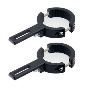 lot 14092 image: Motorcycle Spotlight Mount Brackets, Motorbike Tube Clamp Turn Signal Mounting Clamp Fog Light Holder for 1.5-2.36 ATV UTV Roll Bar (2 Pcs)