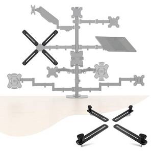 lot 14118 image: Pholiten VESA Mount Bracket Adapter Monitor Arm Mounting Kit for Screen 13 to 27 inch,75mm or 100mm VESA