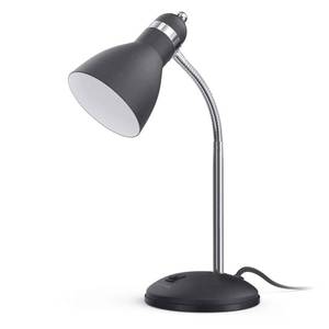 lot 15349 image: LEPOWER Metal Desk Lamp, Eye-Caring Table Lamp, Study Lamps with Flexible Goose Neck for Bedroom, Home Office (Matte Black)