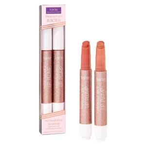 lot 16433 image: tarte maracuja juicy lip plump bestsellers duo - dahlia & rosy copper shimmer glass - full size