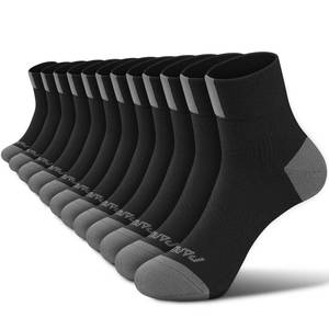 lot 16447 image: PAPLUS Ankle Compression Socks for Women 6 Pairs, Running Athletic Socks with Arch Support��Plantar Fasciitis Socks