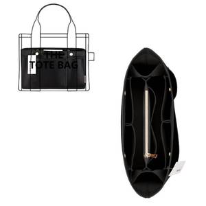 lot 16465 image: ZTUJO Purse Organizer Insert For Handbags, Silky Bag Organizer With 2 Zippers For Speedy Neverful Tote and More (Black, Small)