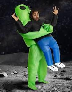 lot 11650 image: Alien costume for teens medium brand unknown