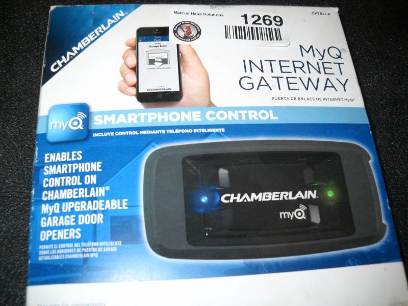 Chamberlain Myq Internet Gateway Door Opener Marcus Haus