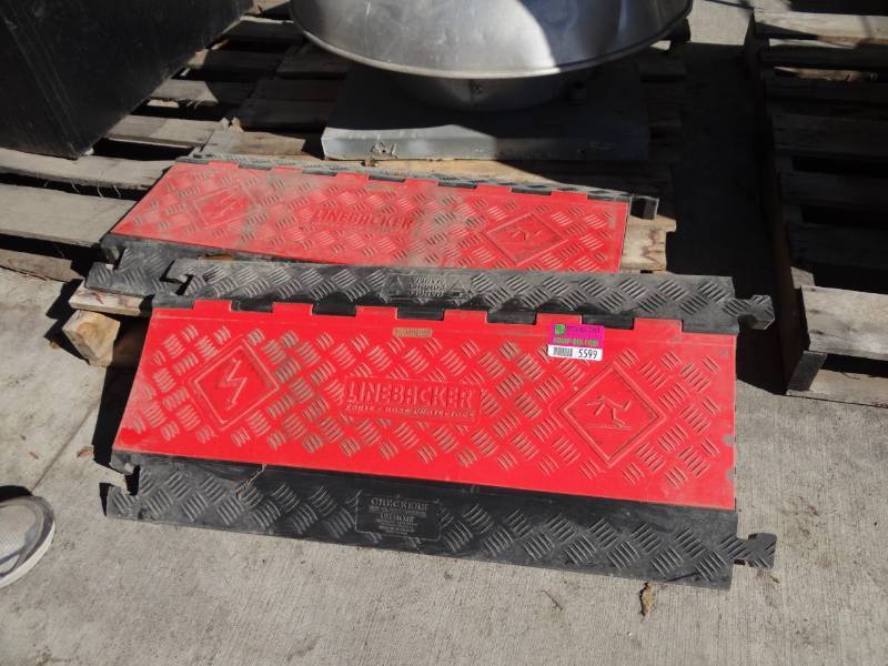 lot 5599 image: (2) Line Backer CableHoses Protectors
