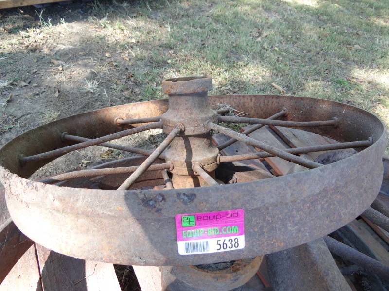 lot 5638 image: 30 Antique Wheel