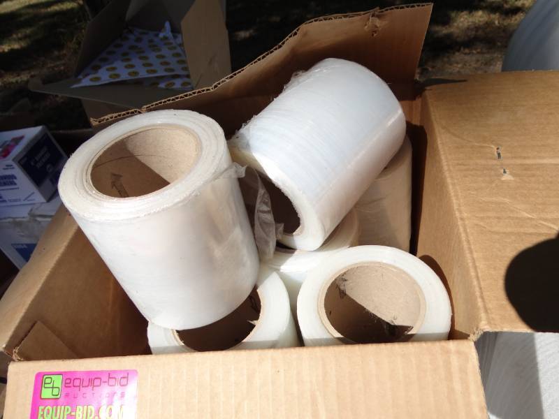 lot 5643 image: 2 Boxes Plastic Wrap