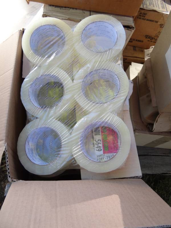lot 5649 image: Case of Packing Tape