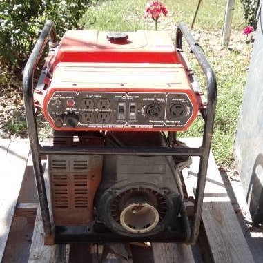 lot 5677 image: Kawasaki Generator