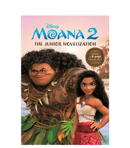 lot 10052 image: Disney Moana 2 The Junior Novelization Paperback - Retail $8