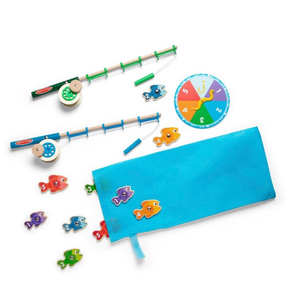 lot 10054 image: Melissa & Doug Catch & Count Fishing Game - Retail $20