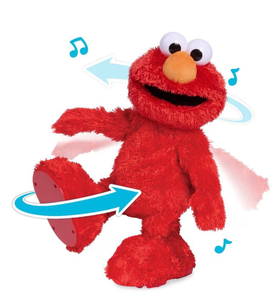 lot 10060 image: Sesame Street Hokey Pokey Elmo Dancing Plush - Retail $44