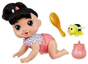 lot 10061 image: Baby Alive Crawl N Play Baby Doll Katie - Retail $32
