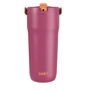 lot 10066 image: Zak Designs 20oz Double Wall Tumbler - Pink - Retail $10