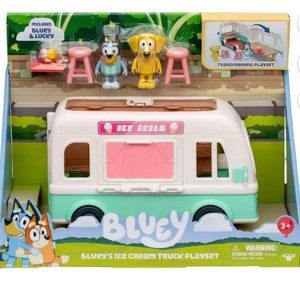 lot 10069 image: Blueys Ice Cream Truck Transforming Playset - Retail $44
