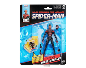 lot 10075 image: Ultimate Spider-Man Miles Morales Marvel Legends Figure - Retail $32