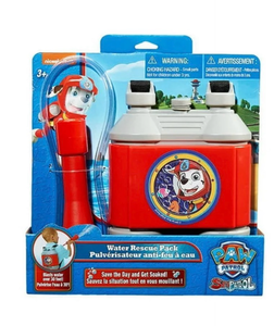 lot 10099 image: Paw Patrol Water Rescue Pack Backpack Toy - Retail $15