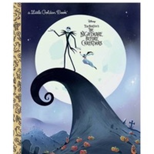 lot 10115 image: The Nightmare Before Christmas Little Golden Book - Retail $6