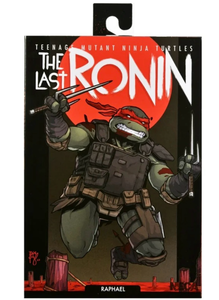 lot 10129 image: NECA Teenage Mutant Ninja Turtles The Last Ronin Raphael Ultimate with Interchangeable Heads and Hands (7) - Retail $40