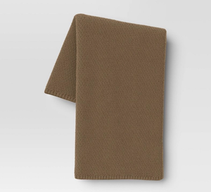 lot 10154 image: Oversized Recycled Knit Throw Blanket - Retail $30