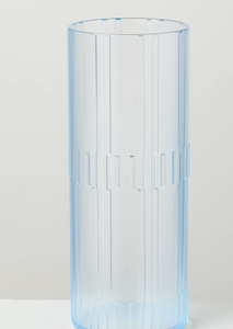 lot 14713 image: Hearth & Hand Blue Acrylic Tumbler 16.6oz - Retail $16