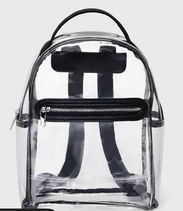 lot 14718 image: Clear Mini Dome Backpack - Retail $20