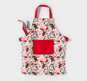 lot 14721 image: Holiday Character Kids Apron - Retail $12