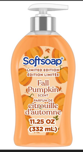 lot 14724 image: Softsoap Fall Pumpkin Liquid Hand Soap 11.25oz - Retail $2
