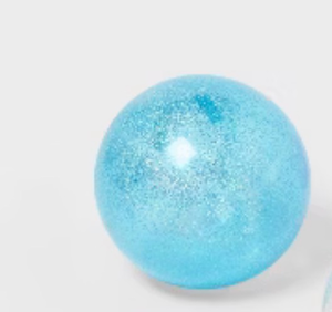 lot 14734 image: Target Blue Glitter Beach Ball - Retail $5