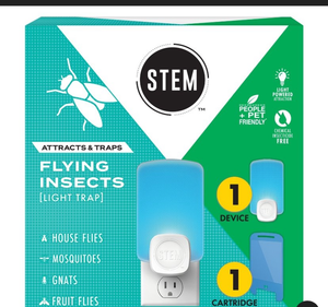lot 14744 image: STEM Flying Insect Light Trap Starter Kit - Retail $15