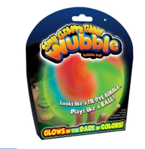 lot 14823 image: Tiny Groovy Glow Wubble Bubble Ball - Retail $12