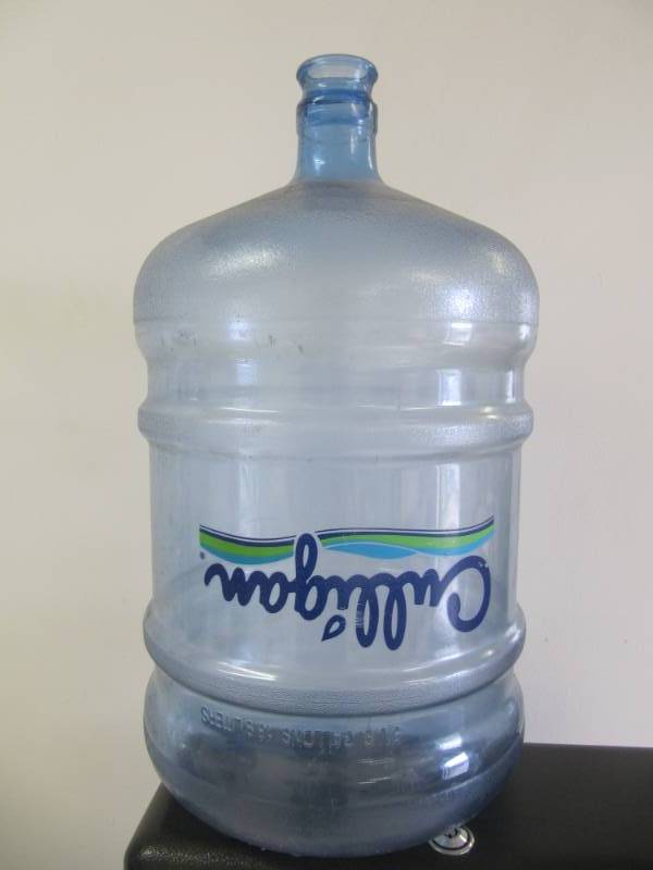 lot 329 image: Culligan 5 gal. plastic water bottle