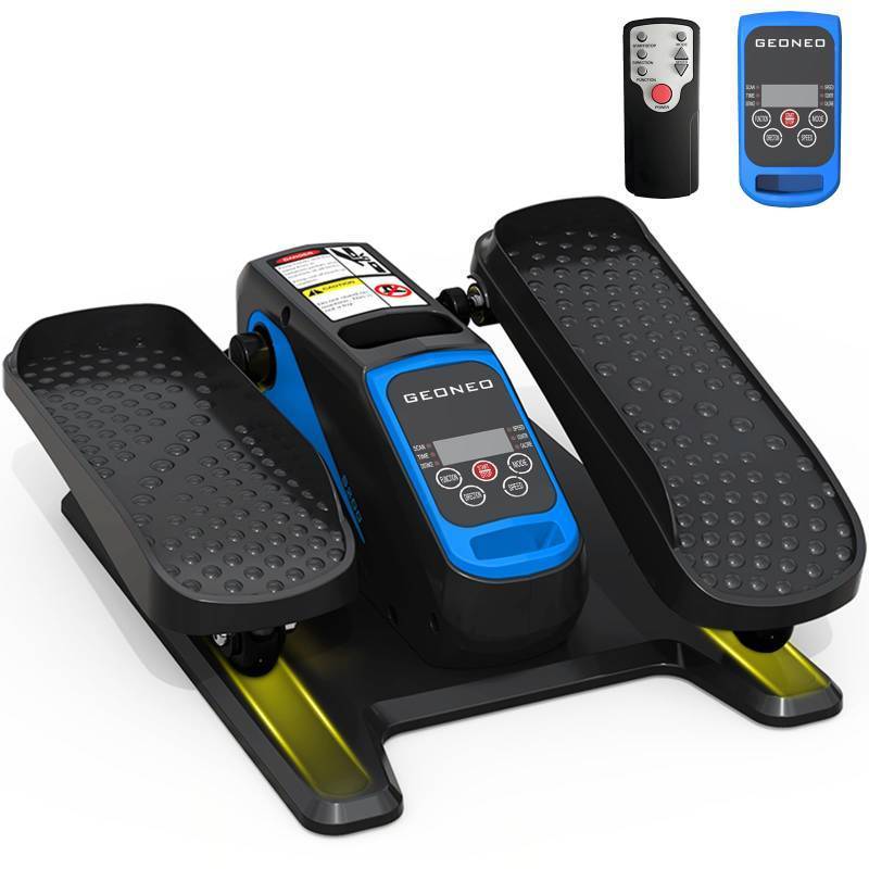 lot 6646 image: Under Desk Elliptical Machine, Electric Elliptical Exerciser for Senior, Quiet and Small Electric Seated Pedal Exerciser for Home with Remote Control and 12 Adjustable Speeds
