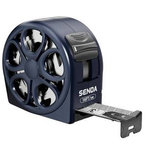 lot 3238 image: SENDATOOLS 16FT5m Hollow Tape Measure, Retractable Measuring Tape with Waterproof & Sandproof Design, 19mm Wide Scale for Home, Industrial, DIY, Woodworking (16FT)