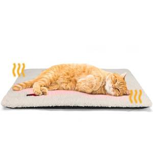 lot 3254 image: Self Warming Cat Bed Self Heating Cat Dog Mat 24 x 18 inch Extra Warm Thermal Pet Pad for Indoor Outdoor Pets with Removable Cover Non-Slip Bottom Washable Non Electric