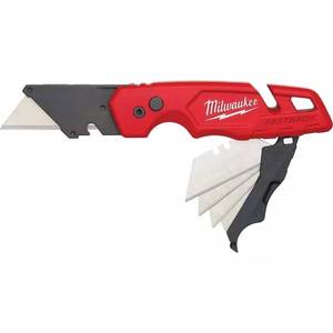 lot 3280 image: Generic Fits Milwaukee 48-22-1502 FASTBACK Folding Utility Knife wBlade Storage