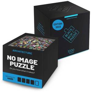lot 3311 image: Misu Games Black Box Puzzle Without Template, Jigsaw Puzzles for Adults 1000 Pieces, Cool Jig-Saw Puzzels 20x27 Multiple Categories, Difficult Puzzle (Architecture, 2023)